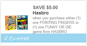hasbro game coupons