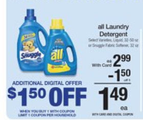 kroger all detergent deal pm