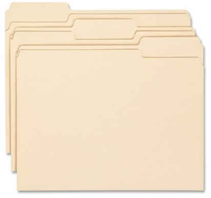 manilla folders