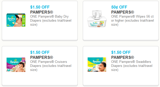 coupons for pampers and wipes