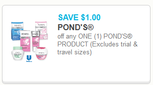 ponds coupon