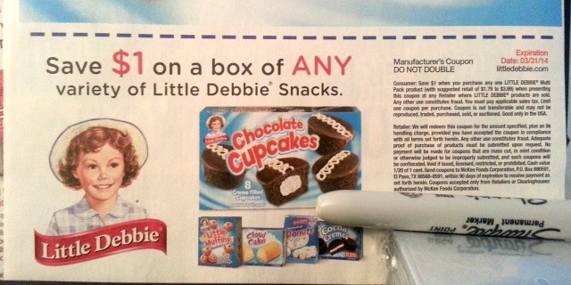 Little Debbie Coupon