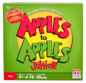 apples to apples junior