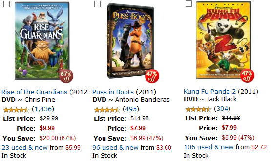 dreamwork movies on sale