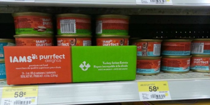 iams cat food