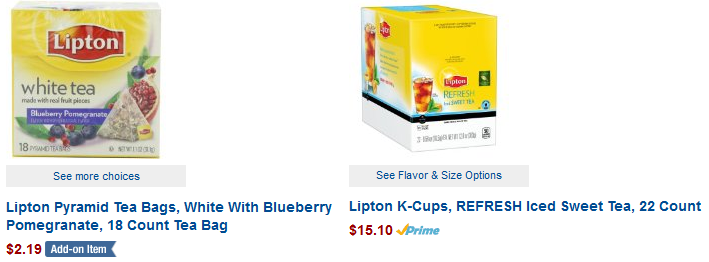 lipton tea sale