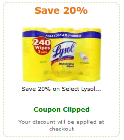 lysol wipe deal