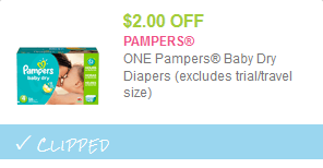 pampers baby dry coupon