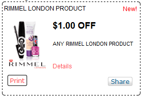 rimmel london coupon