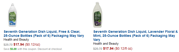 seventh generation dish soap