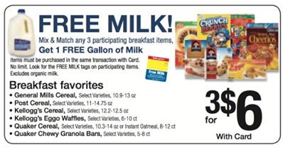 Kroger Free Milk Deal
