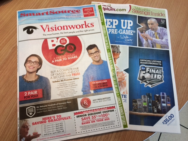 Sunday Coupon Inserts 3:23
