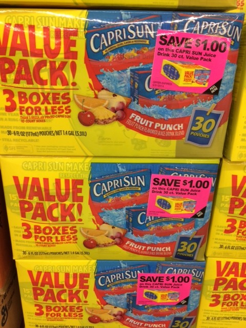 capri sun walmart
