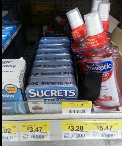 sucrets walmart