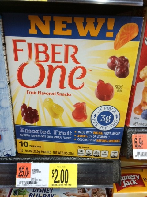 Fiber one Fruit Snacks Walmart
