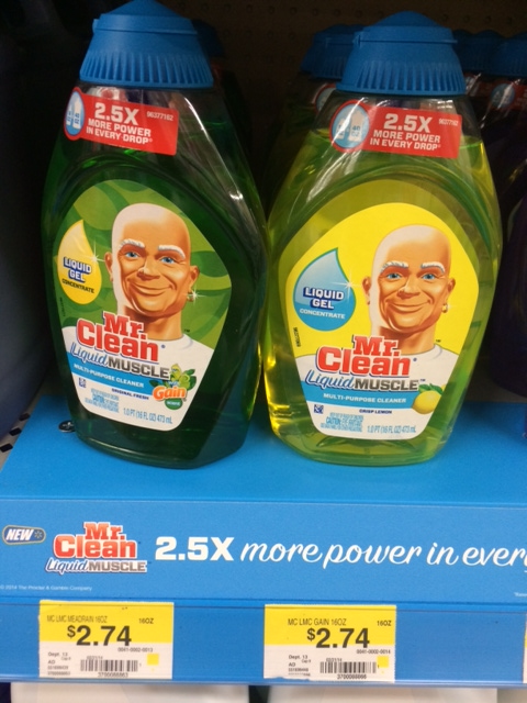 mr clean walmart