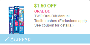 oral b coupon