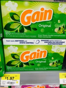 Gain Dryer Sheets