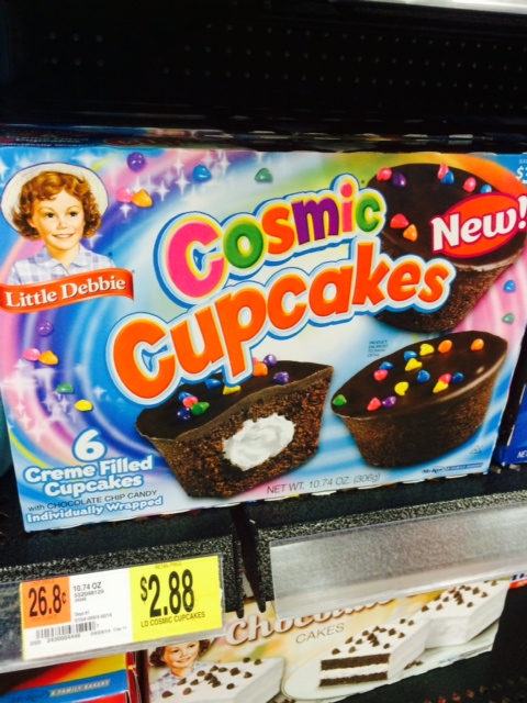 Little Debbie Cosmic Cupcakes