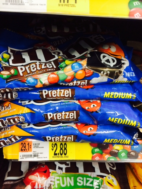 Pretzel M&M's