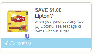 lipton coupon