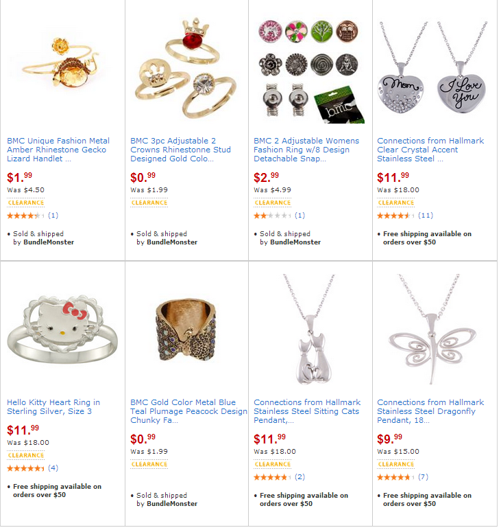 www.waterandnature.org Clearance Deals: Jewelry as low as $0.99