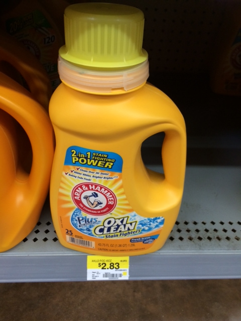 Arm & Hammer 25 loads Walmart