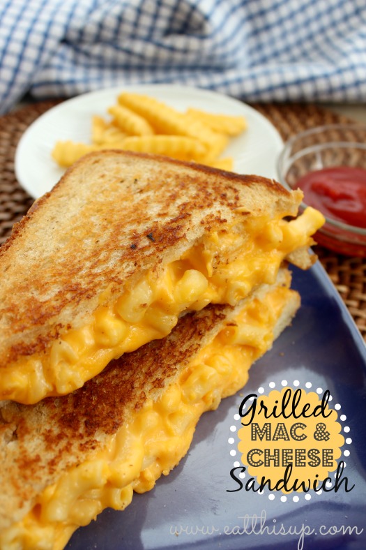 grilled mac and cheese sandwiches 