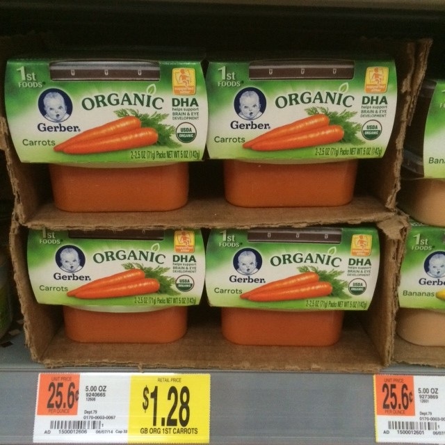 gerber organic walmart