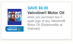 valvoline coupon