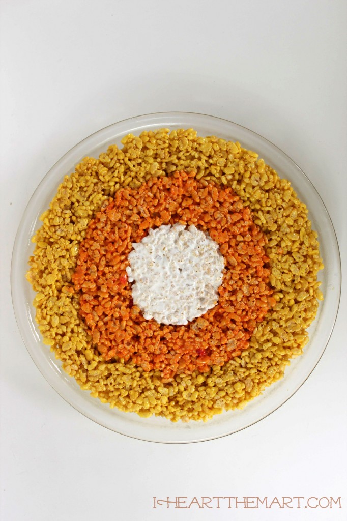 candy corn cereal treats