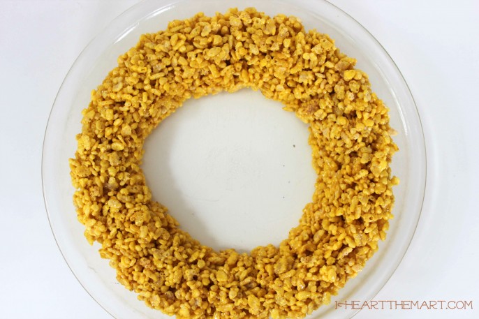 candy corn cereal treats process 2