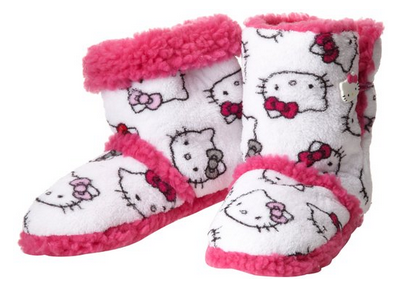 hello kitty slipper boots