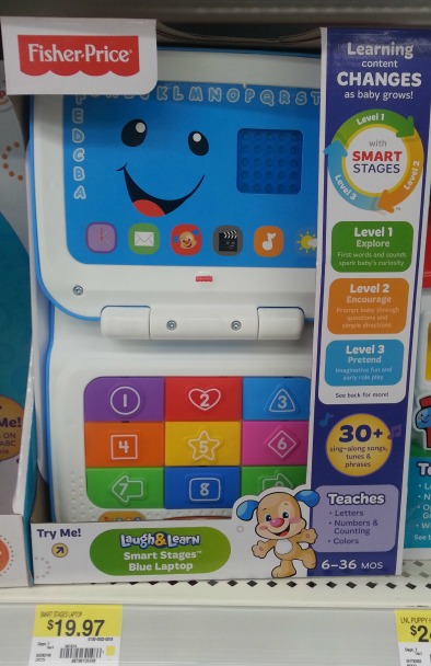 fisher price toy laptop