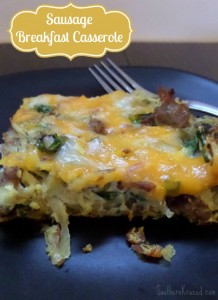 Sausage Breakfast Casserole 