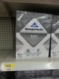 Georgia Pacific Copy Paper Walmart  (1)