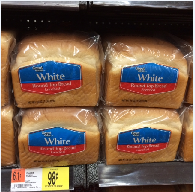 Great Value Bread Walmart
