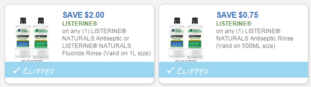 Listerine coupon