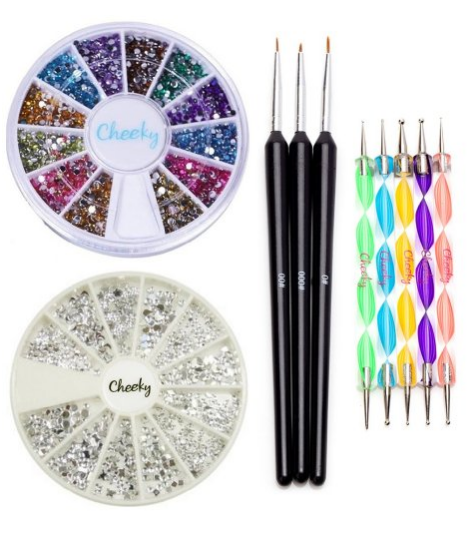 Christmas Ideas: Nail Art Supplies All Under $6 Shipped 