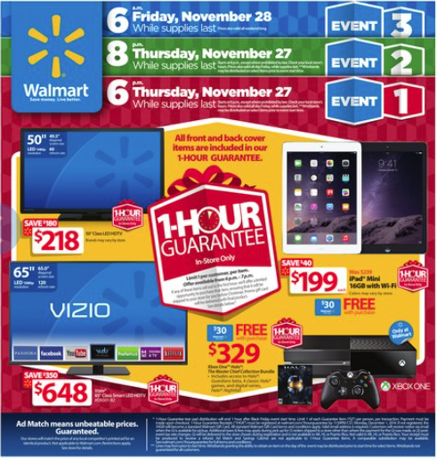 Walmart Black Friday Ad is LIVE!!! BONUS Jump Start Black Friday TODAY! FREE Complete Printable ...