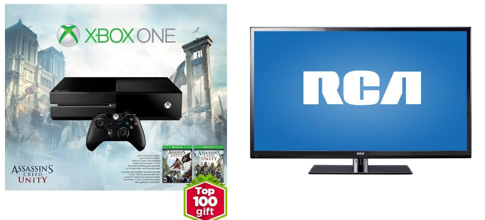 Early Black Friday Deal- New Xbox One Gaming System + 48″ RCA TV (Save $250)