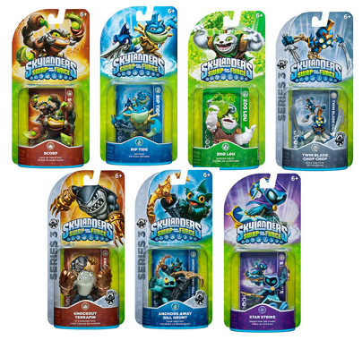 skylanders swap force figures