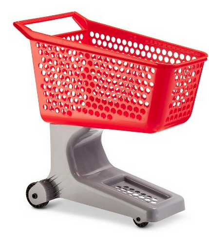 mini target shopping cart toy