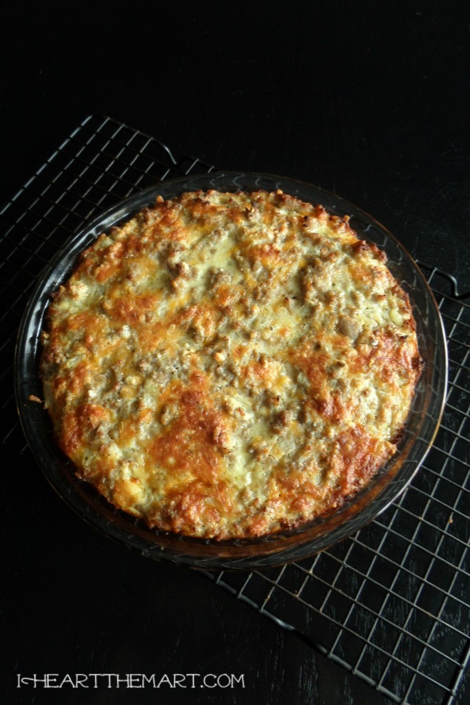 Turkey Burger Pie