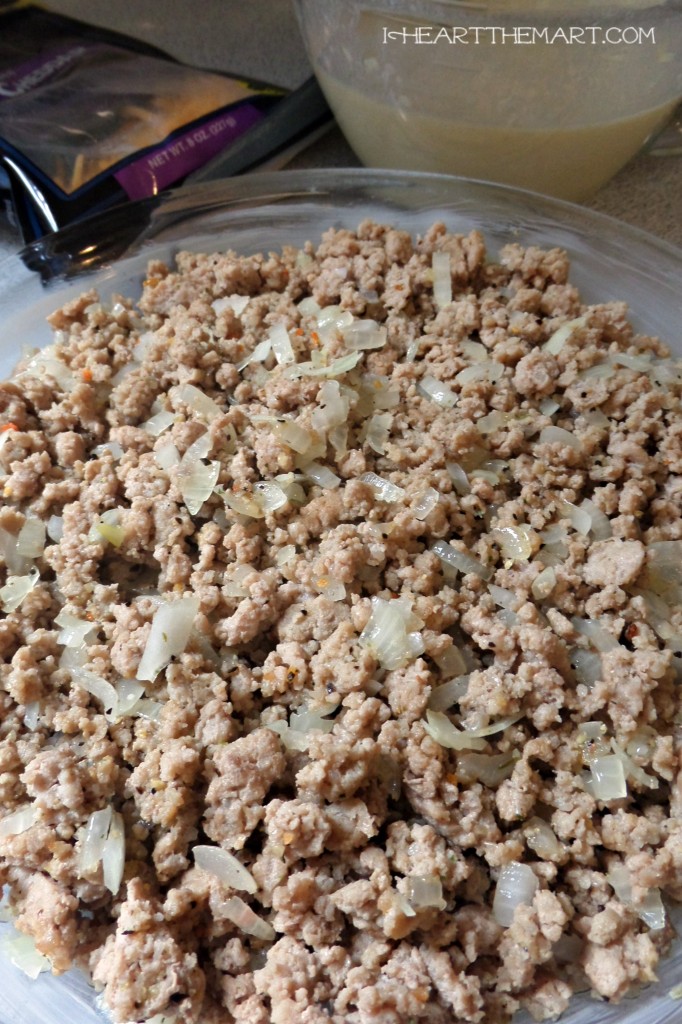 Cheesy Turkey Burger Casserole
