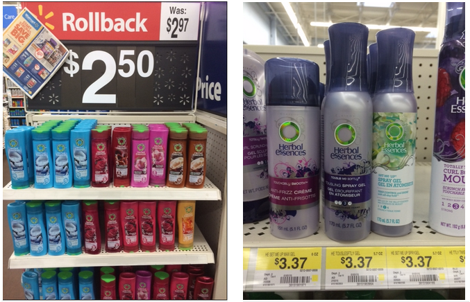Herbal essence walmart