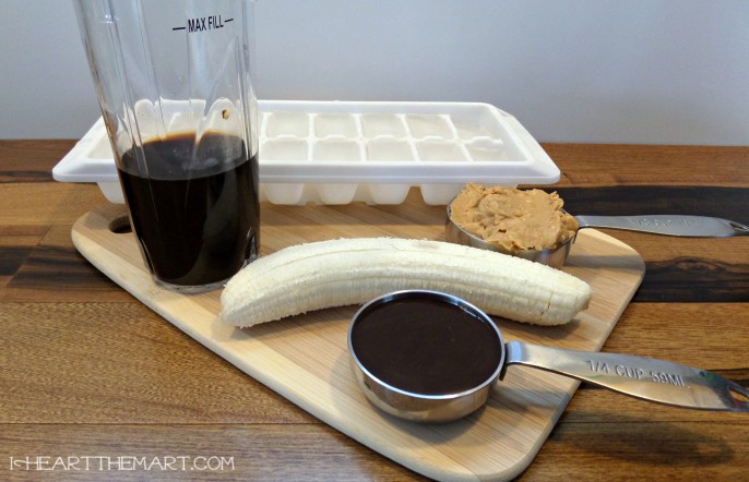 Peanut Butter Banana Mocha Frappe
