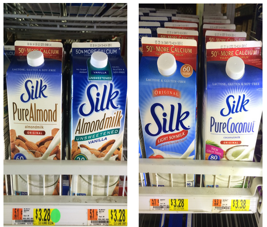 Silk milk walmart