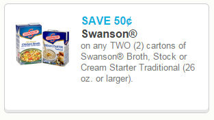 Swanson broth coupon