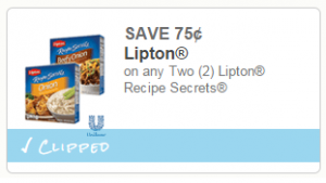 lipton coupon